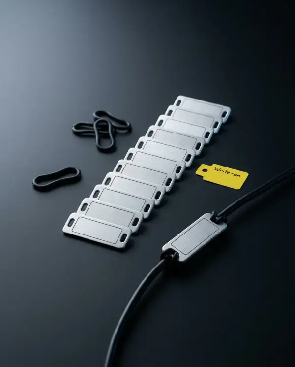 Engraved cable-tag kit